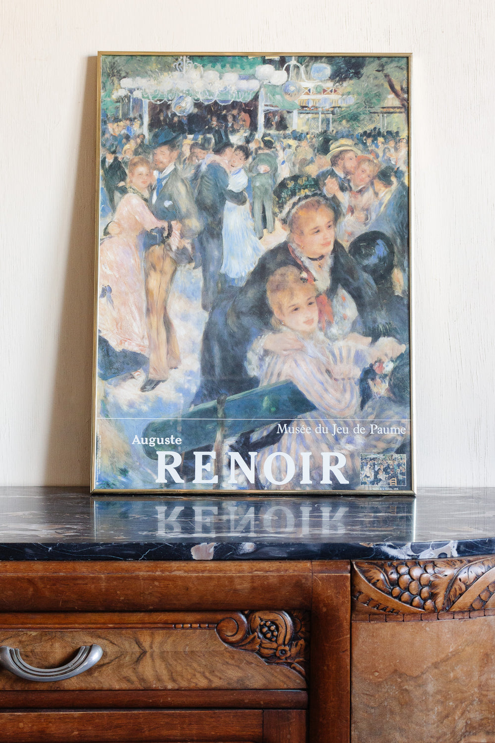 vintage renoir "musée jeu de paume" poster