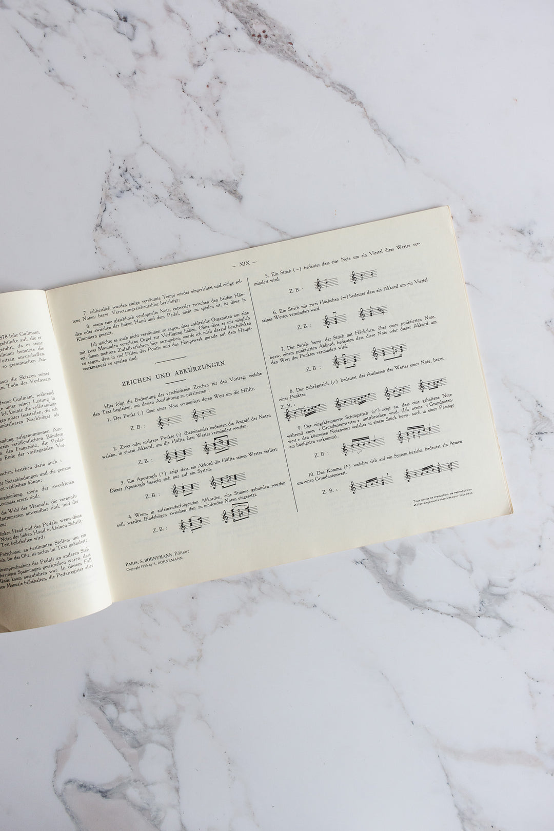 1930s french "oeuvres pour orgue" with red typography