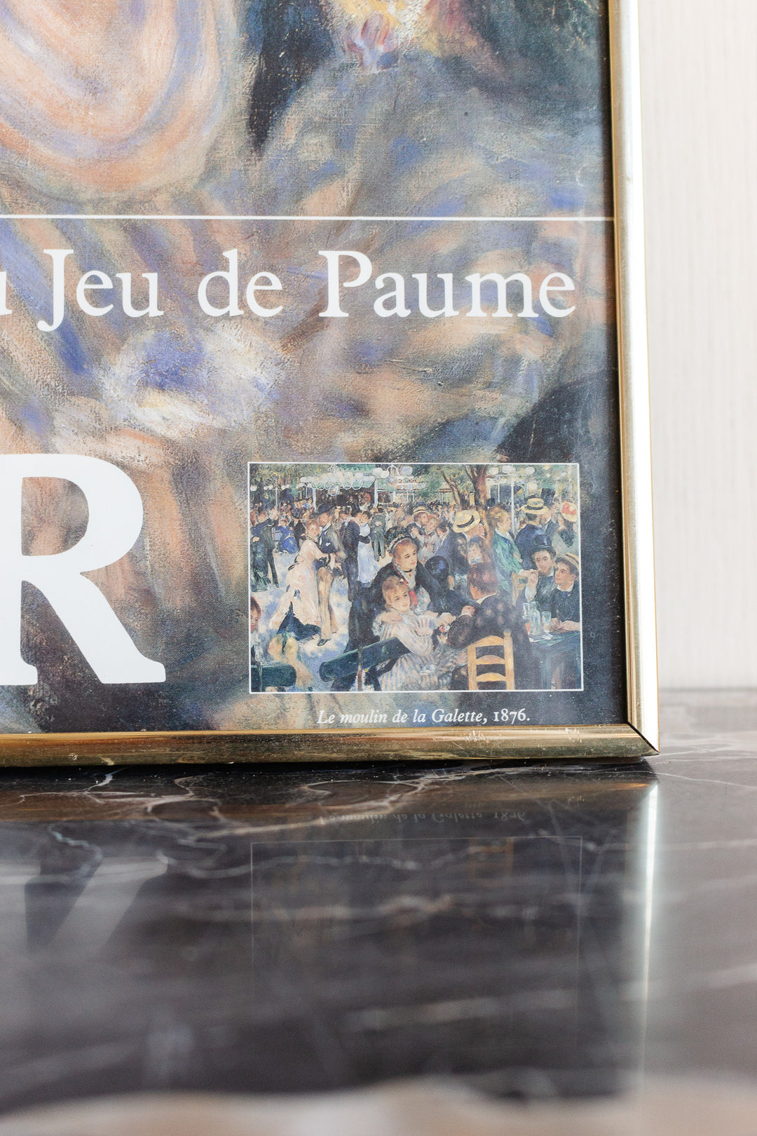 vintage renoir "musée jeu de paume" poster