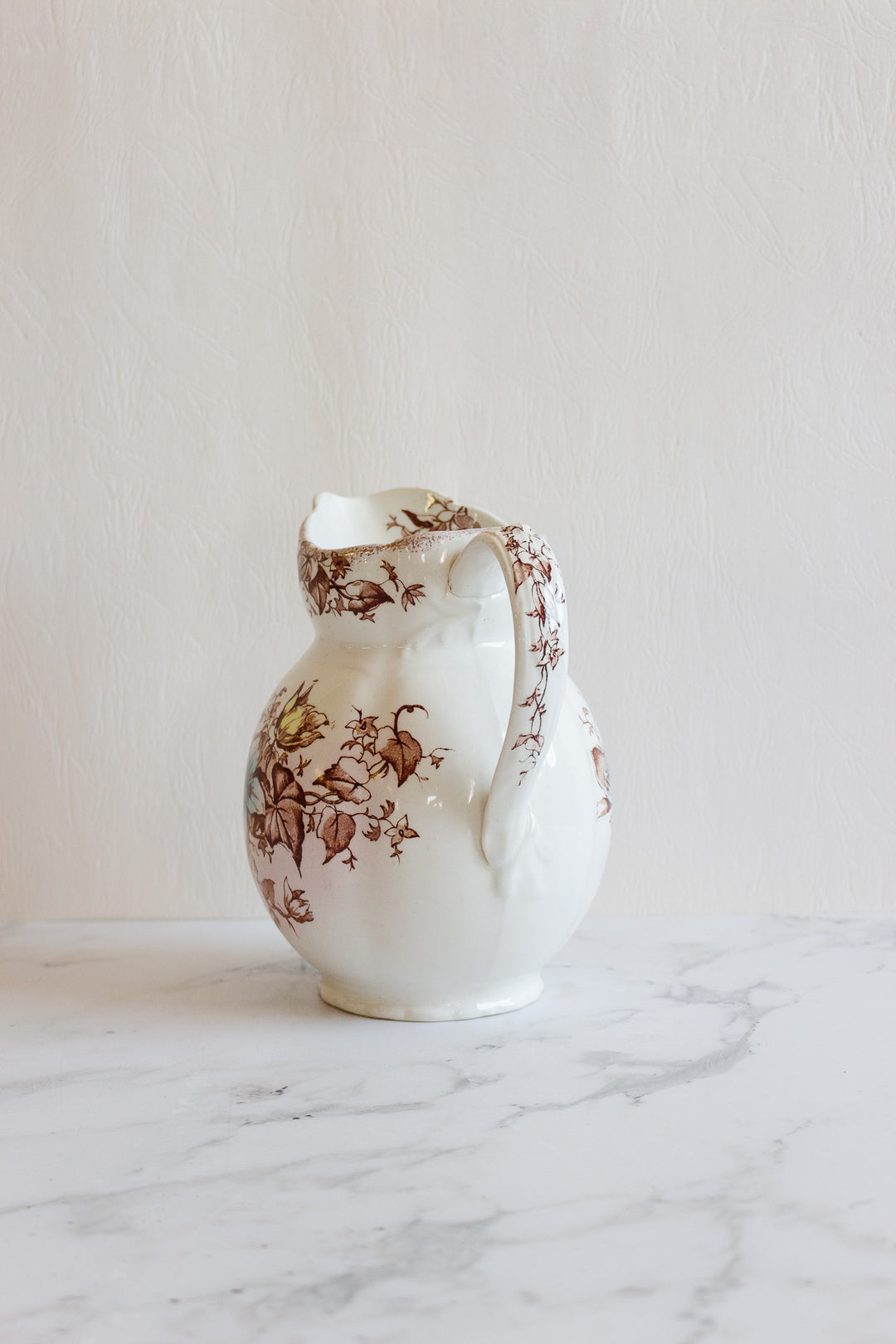 antique clementson bros pitcher