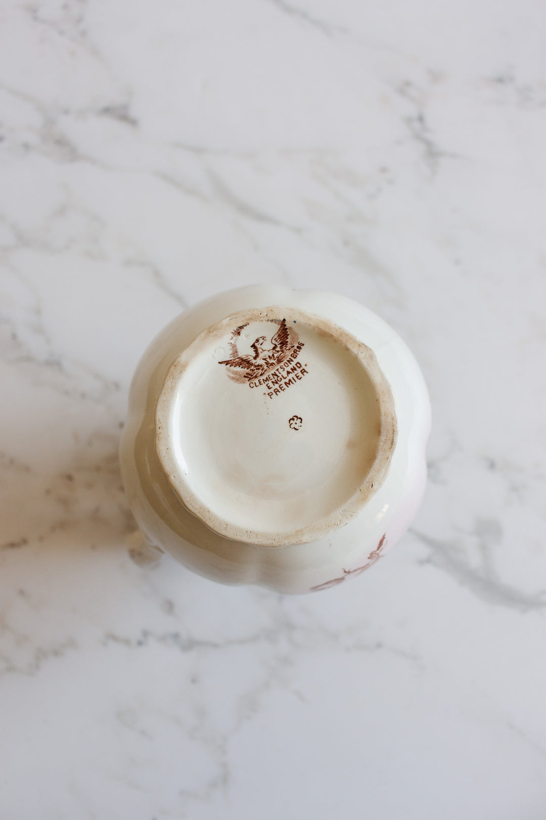 antique clementson bros pitcher