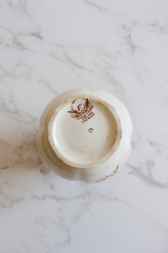 antique clementson bros pitcher