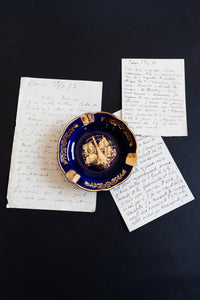 vintage french limoges souvenir de paris ashtray