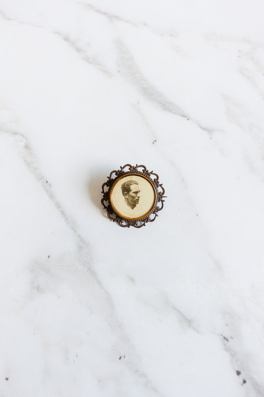 19th century french portrait brooch iv