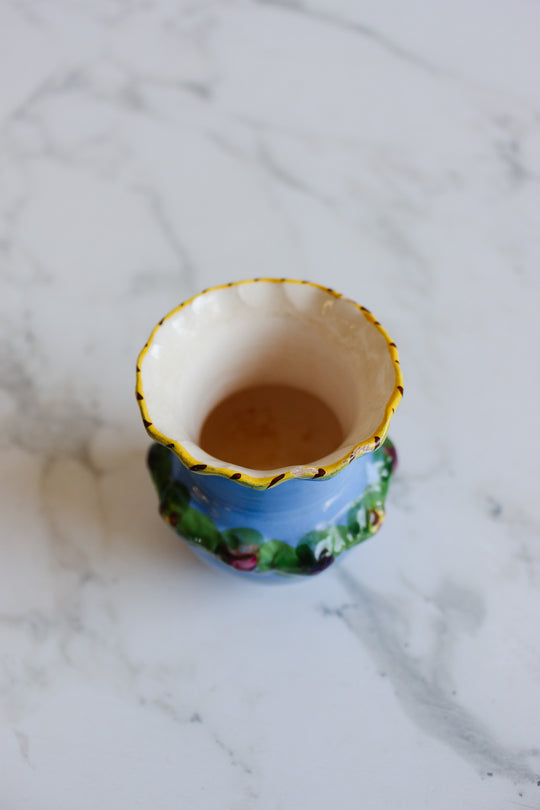 vintage italian ceramic vase