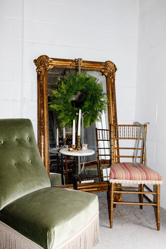 19th century French Louis Philippe overmantel mirror