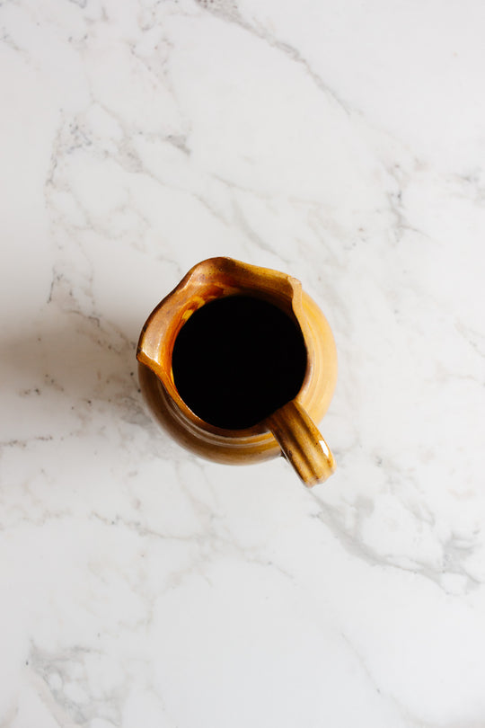 vintage french studio pottery jug