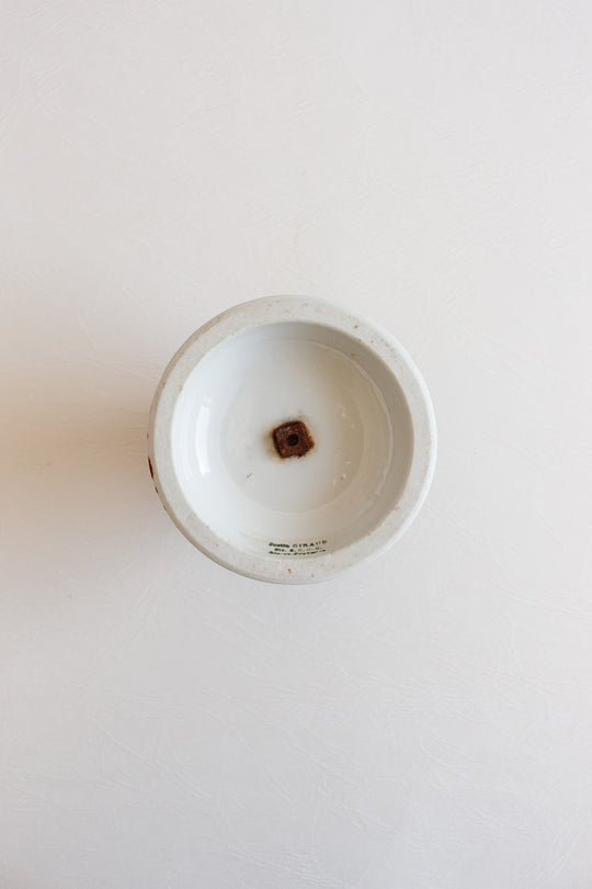 antique french "grand depot céramique" advertising match striker