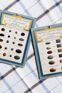 1920s sample cards from A. Raymond, manufacture de boutons et agrafes - Grenoble,