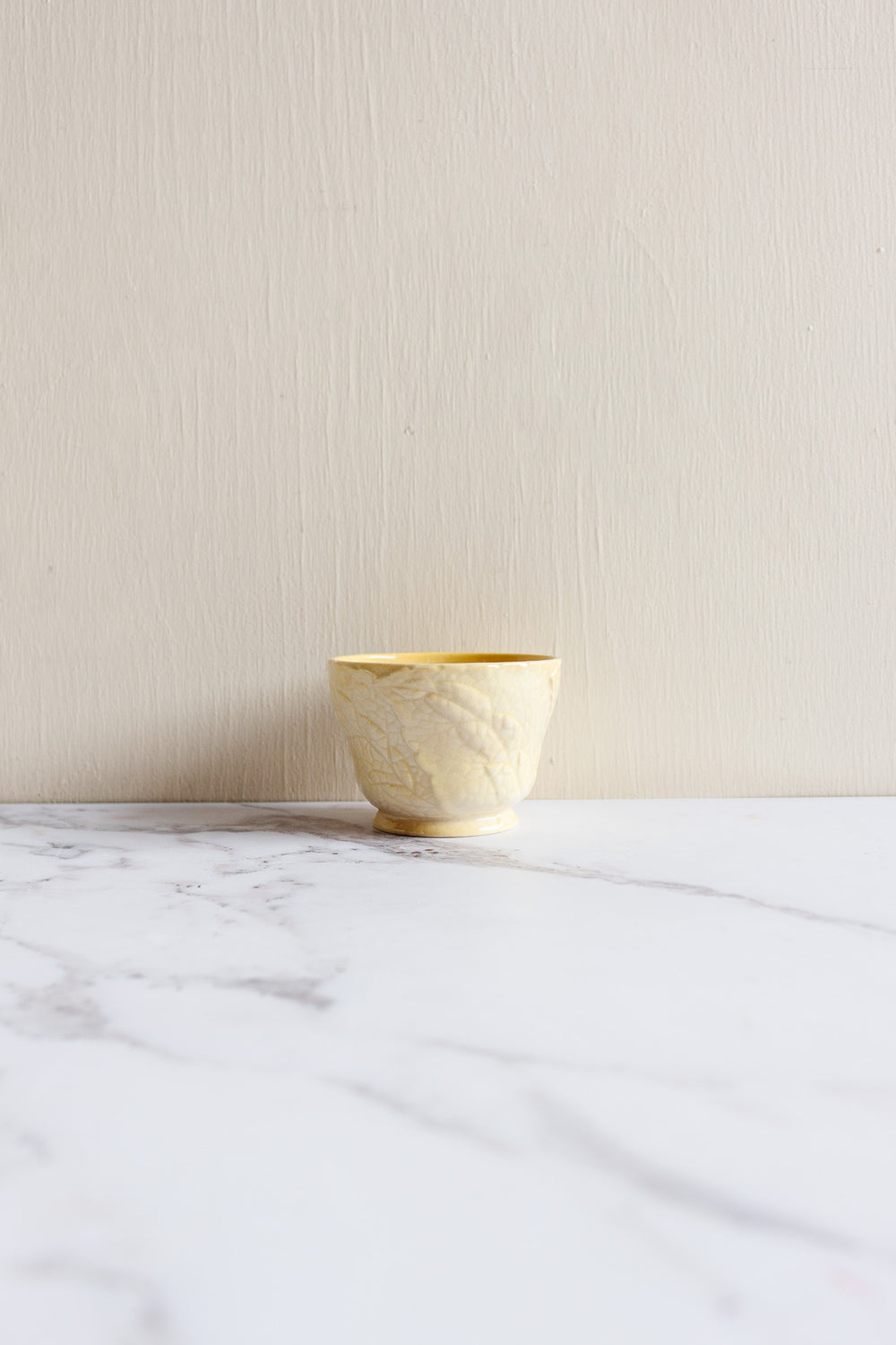 antique English Carltonware foxglove majolica sugar bowl