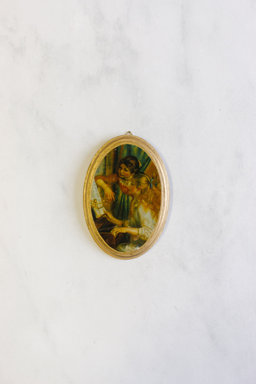 vintage Italian Florentine art, set of three