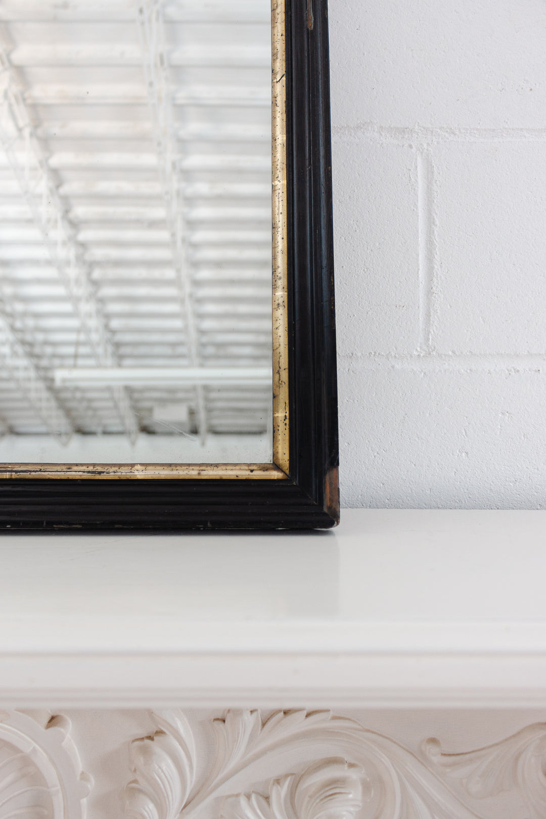 19th century French Napoleon III mirror