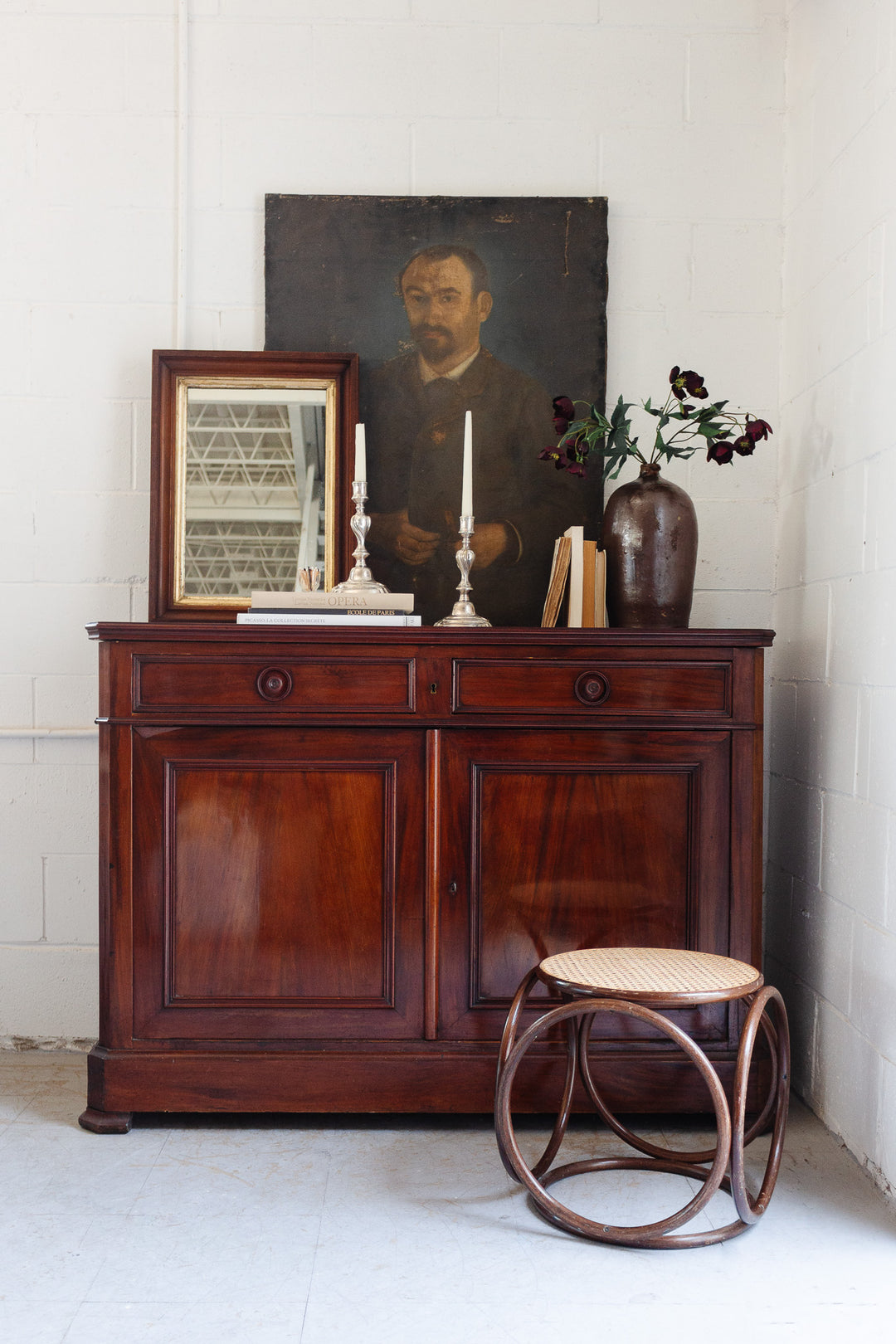 19th century French Louis Philippe walnut sideboard