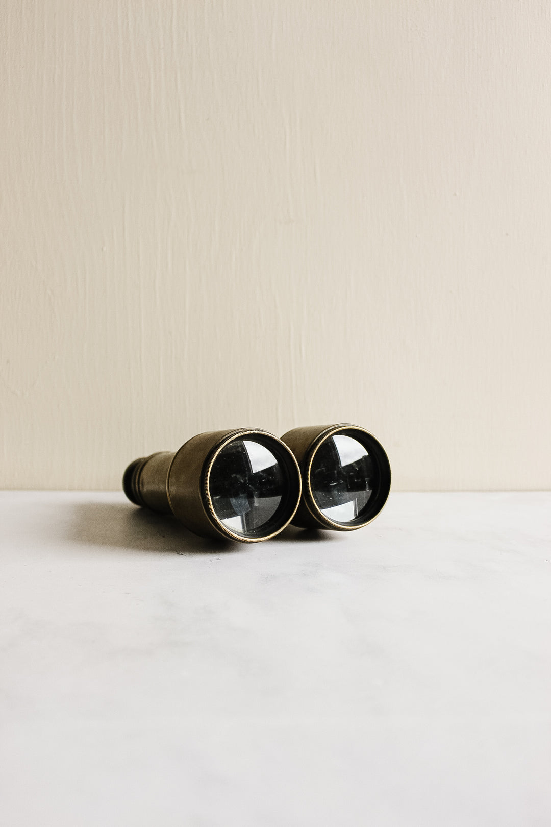19th century french brass field binoculars