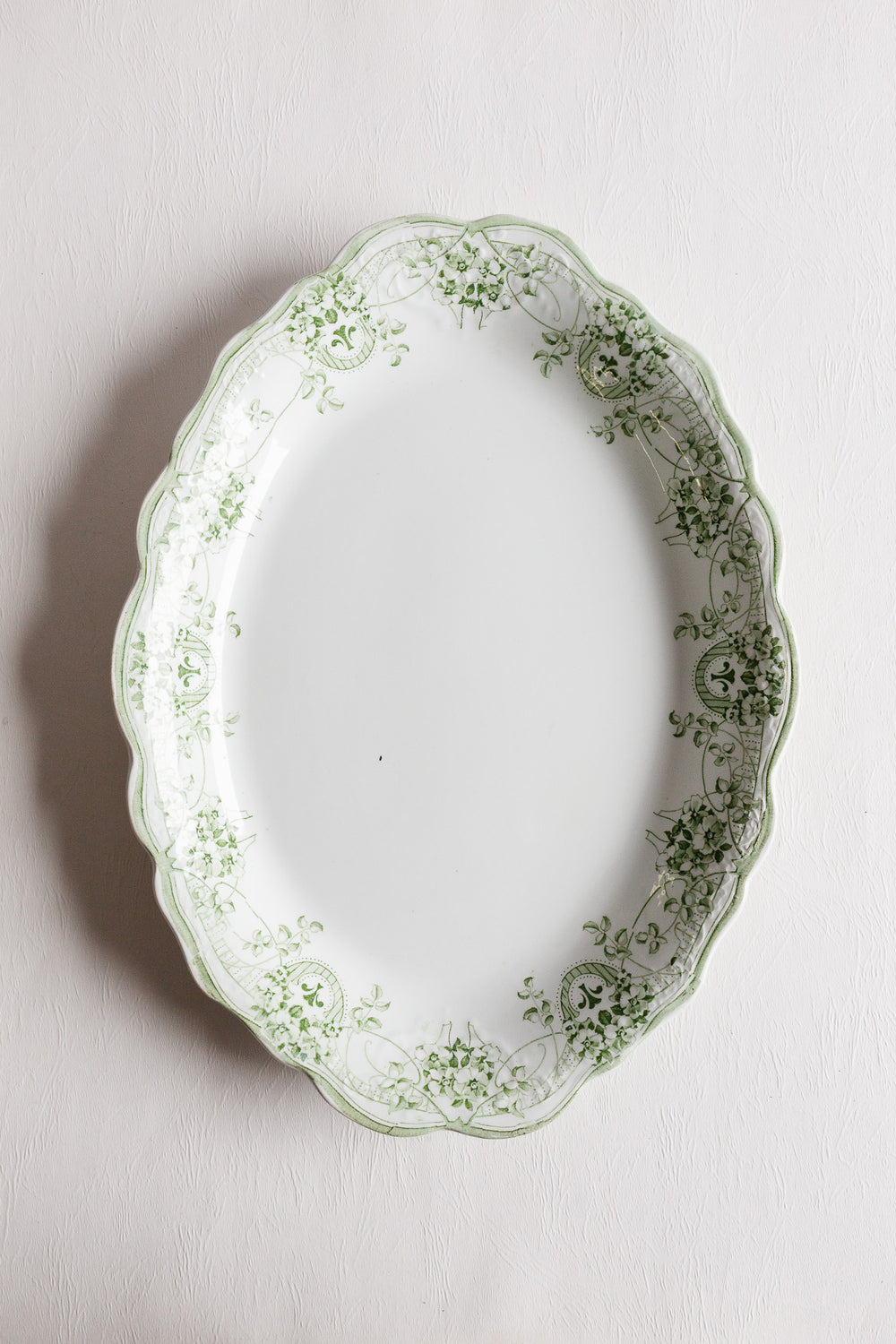 antique JHW & Sons Hanley semi porcelain platter