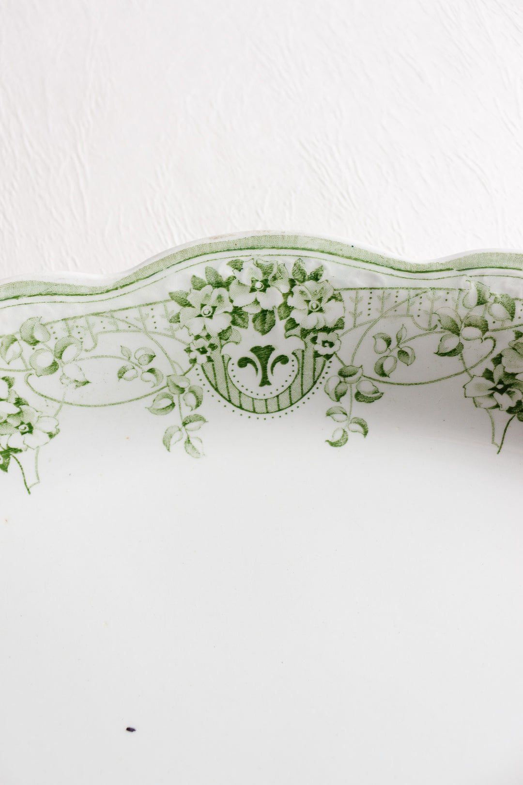 antique JHW & Sons Hanley semi porcelain platter