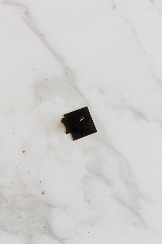 vintage french enamel mozart pin