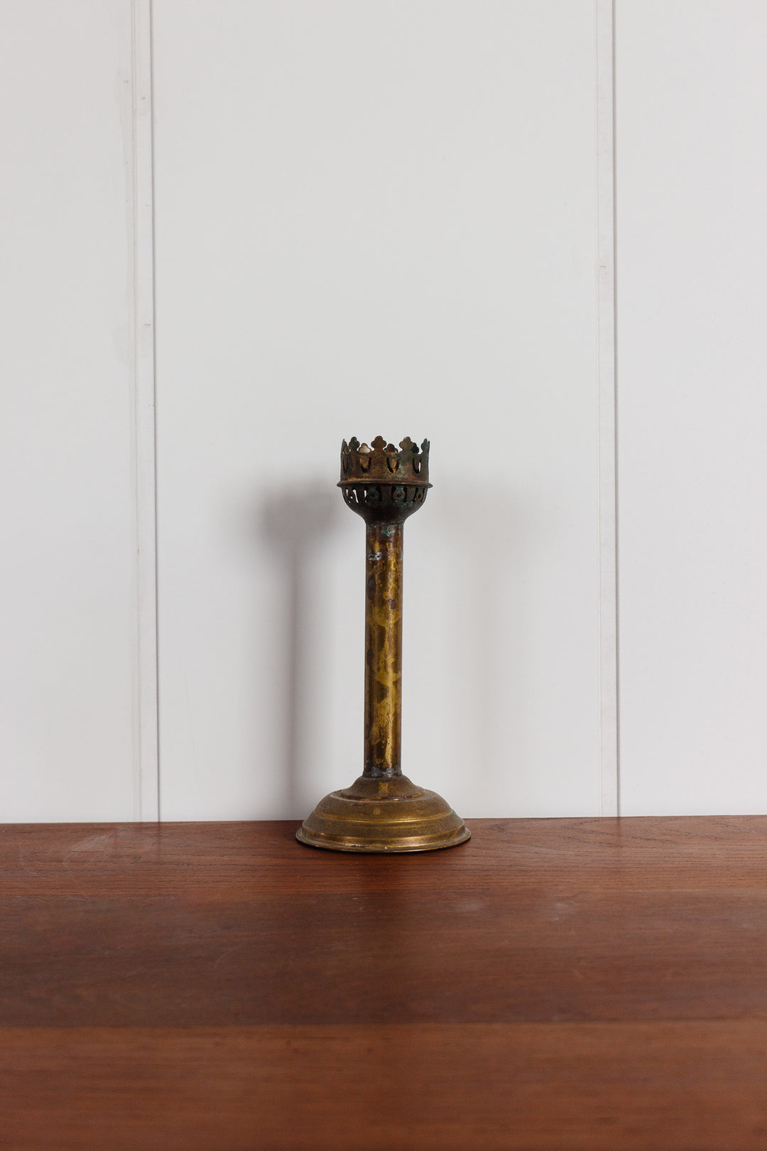 pair of antique french torch candlesticks