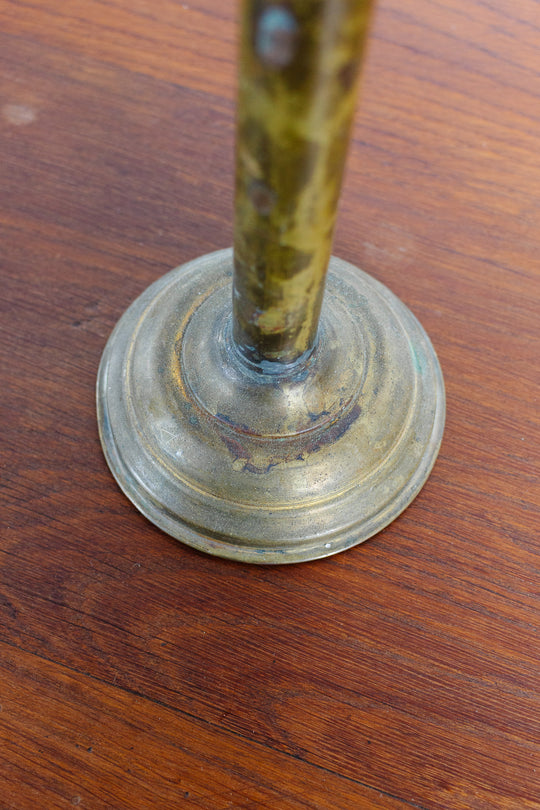 pair of antique french torch candlesticks