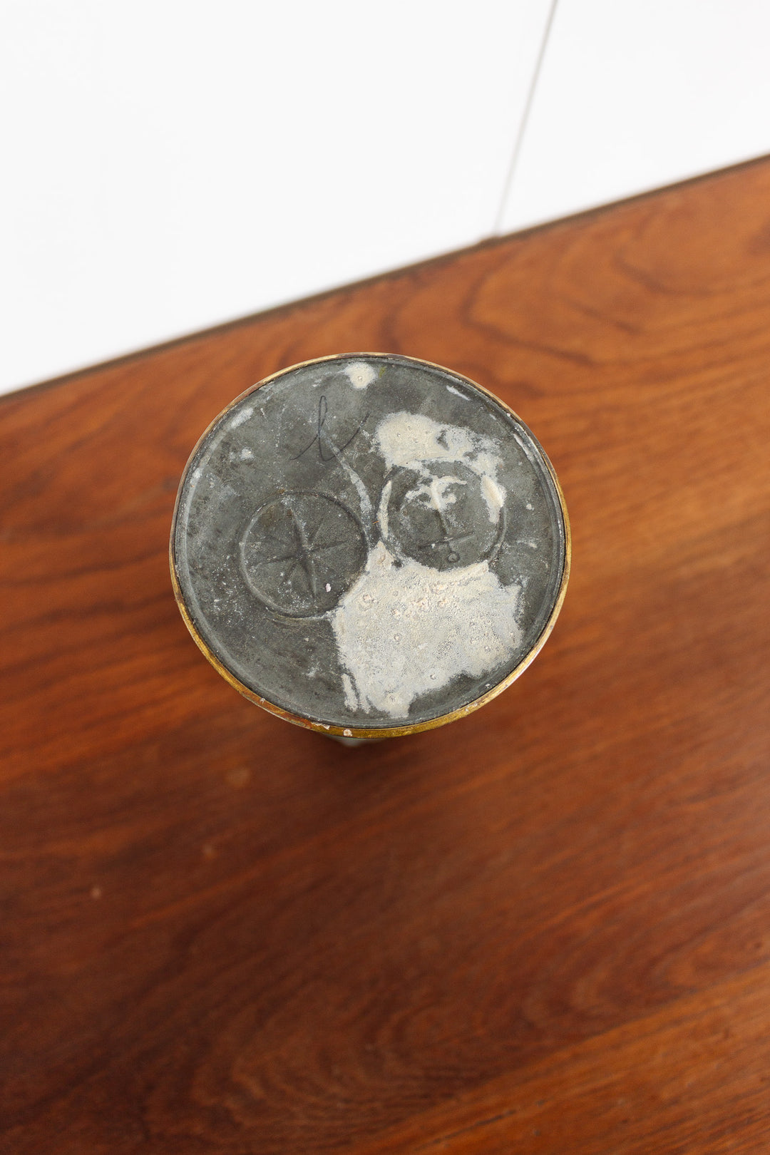 pair of antique french torch candlesticks