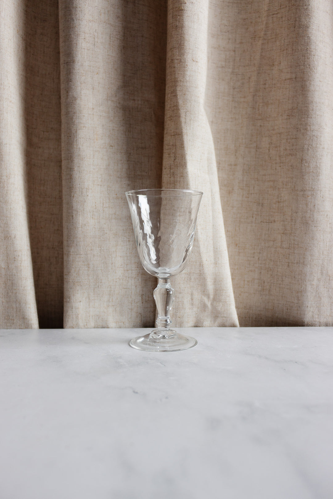 1960s French wine glasses, set of four
