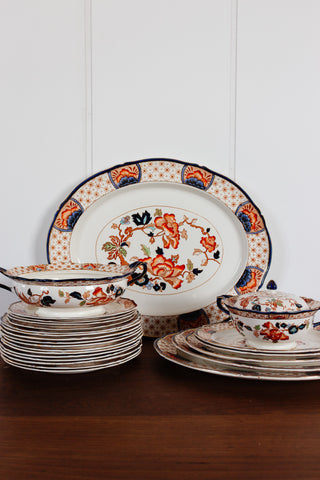 Wood and Sons the Enoch 1784 Ralph 1750 "Stanley" 24 piece dish set circa 1930s