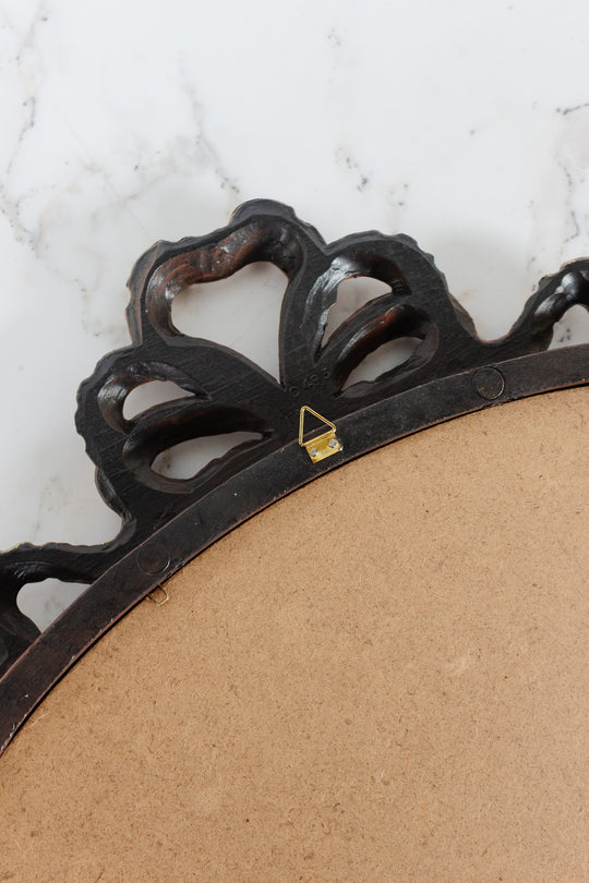 vintage italian hand painted reproduction mirror