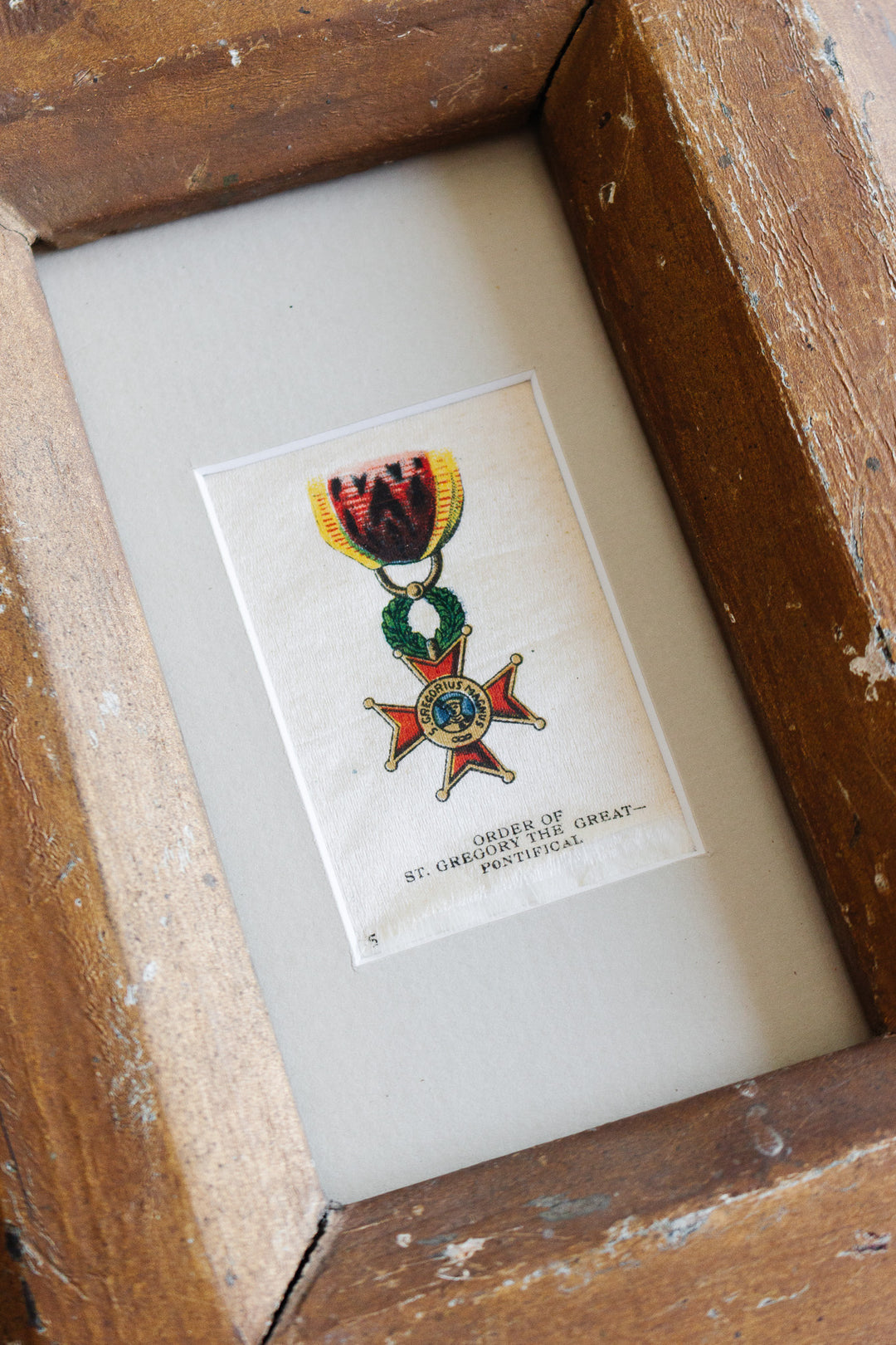 antique 1910 framed tobacco silks