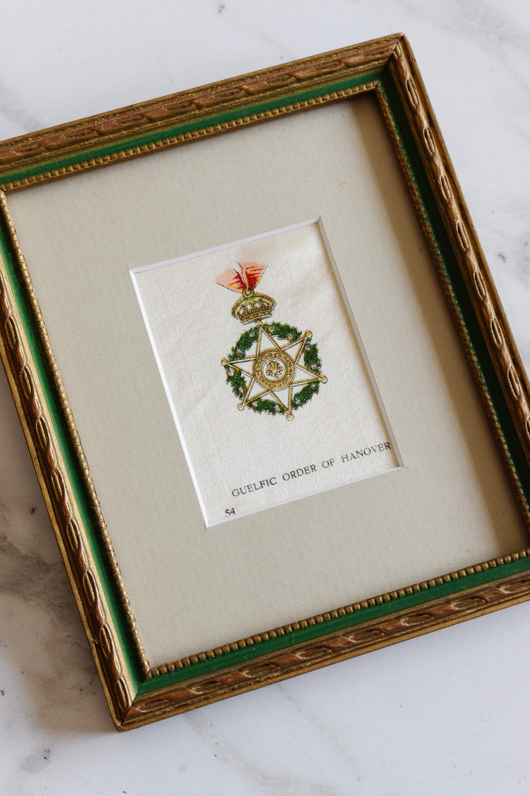 antique 1910 framed tobacco silks