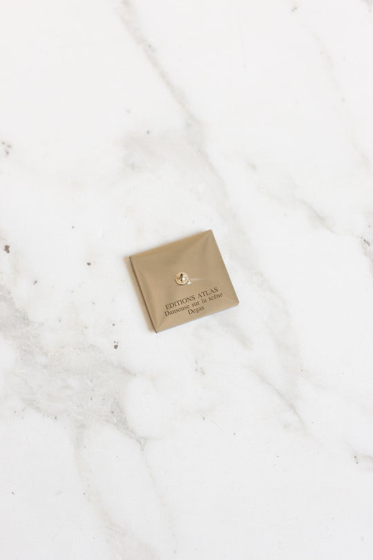 vintage french "éditons atlas" art pins,  set of 3