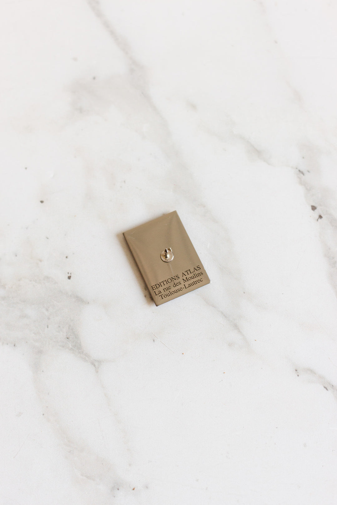 vintage french "éditons atlas" art pins,  set of 3