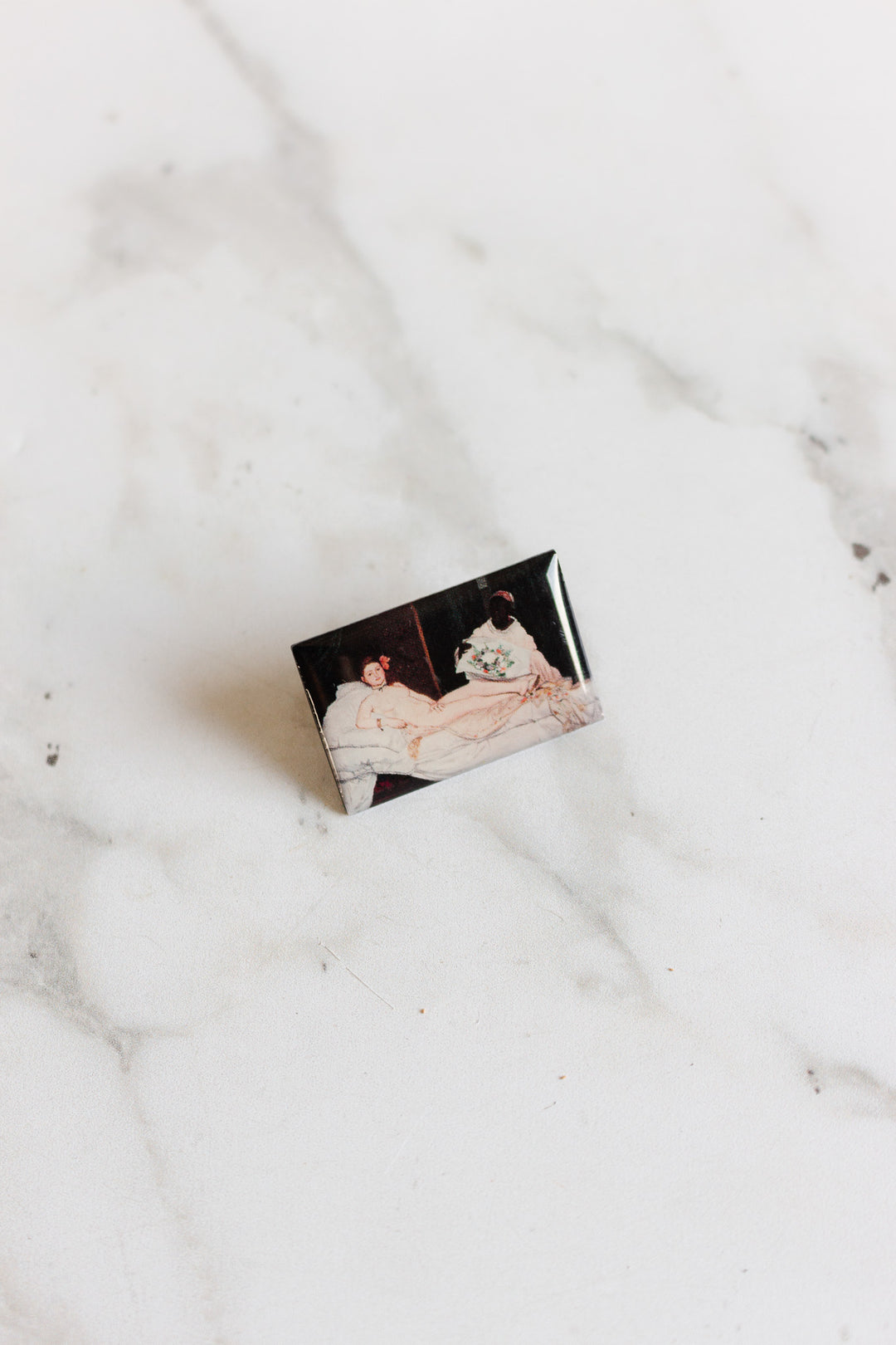 vintage french "éditons atlas" art pins,  set of 3