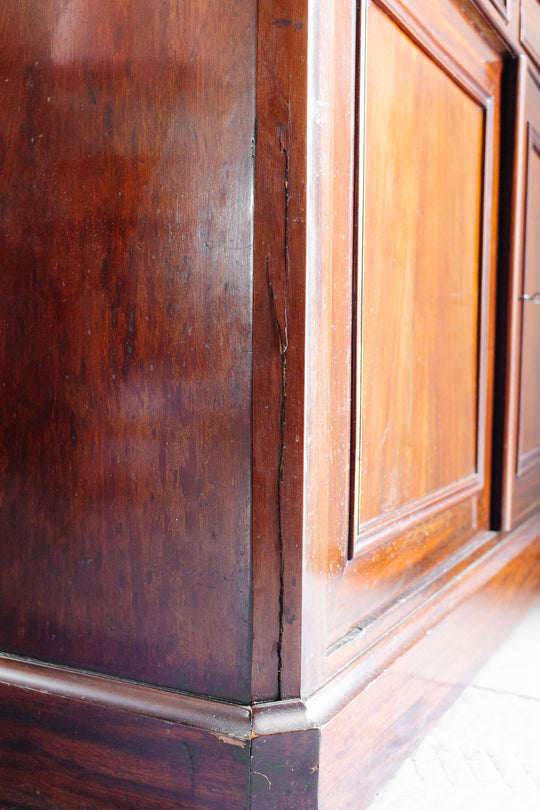 19th century French Louis Philippe walnut sideboard