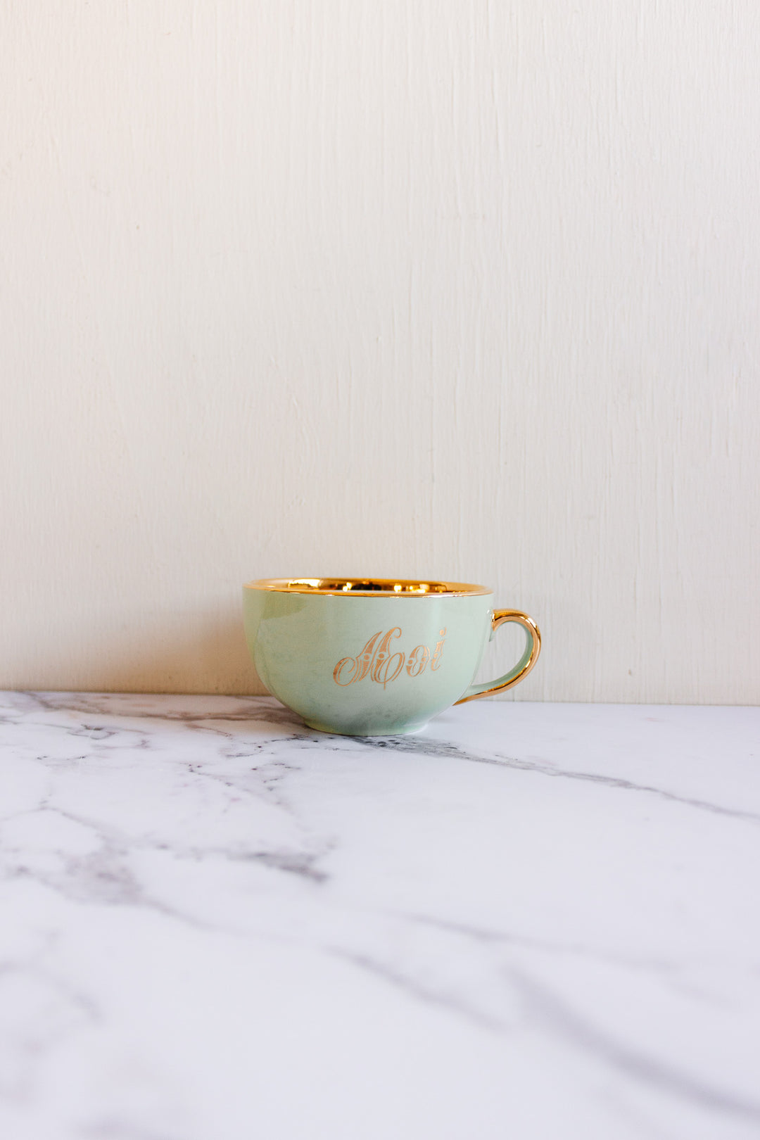 VINTAGE FRENCH “MOI ET TOI” BREAKFAST SET