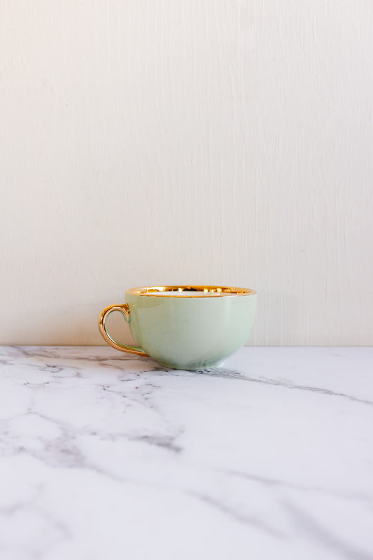 VINTAGE FRENCH “MOI ET TOI” BREAKFAST SET