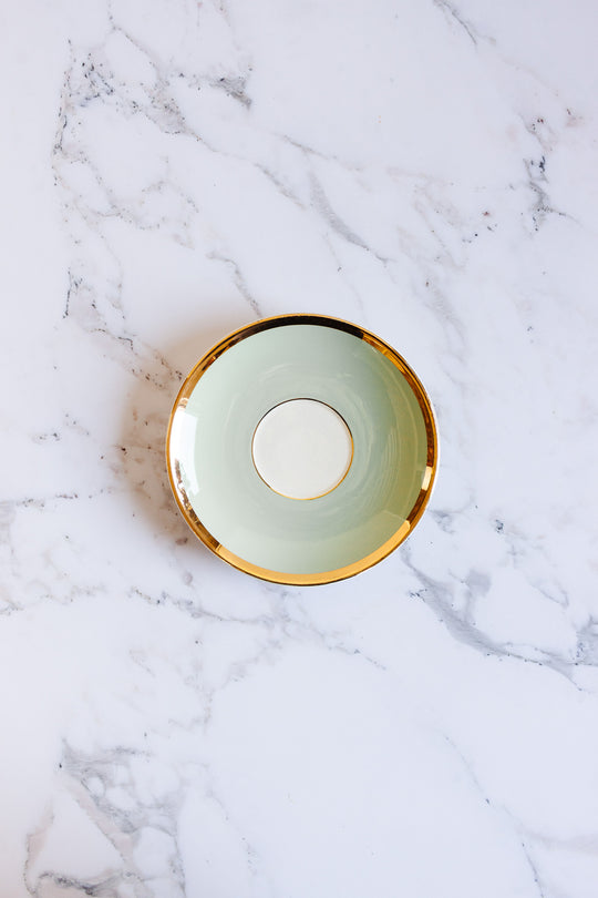 VINTAGE FRENCH “MOI ET TOI” BREAKFAST SET