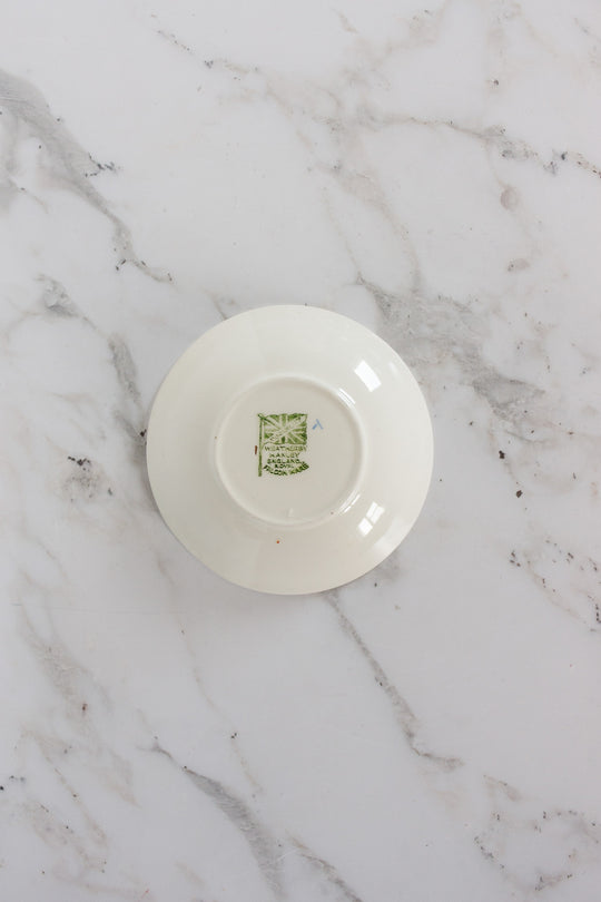 pair of 1920s weatherby hanley royal falconware trinket dishes