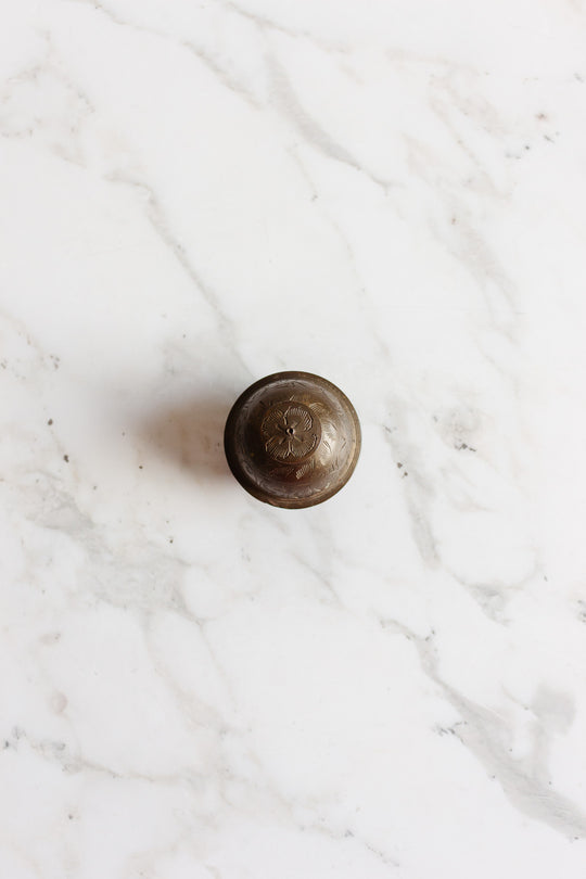 vintage french altar claw bell