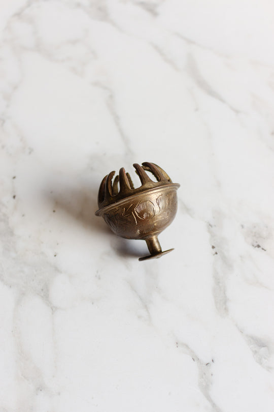 vintage french altar claw bell