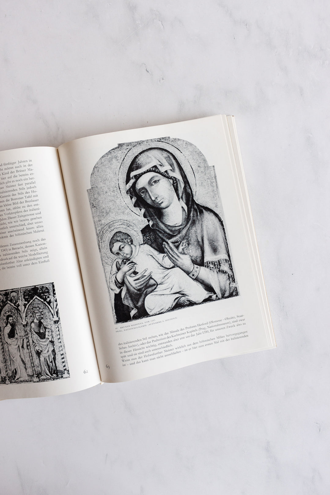 vintage German art book "Der Hohenfurther Meister"