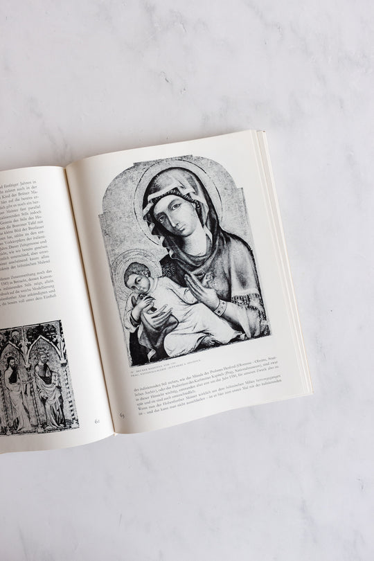 vintage German art book "Der Hohenfurther Meister"