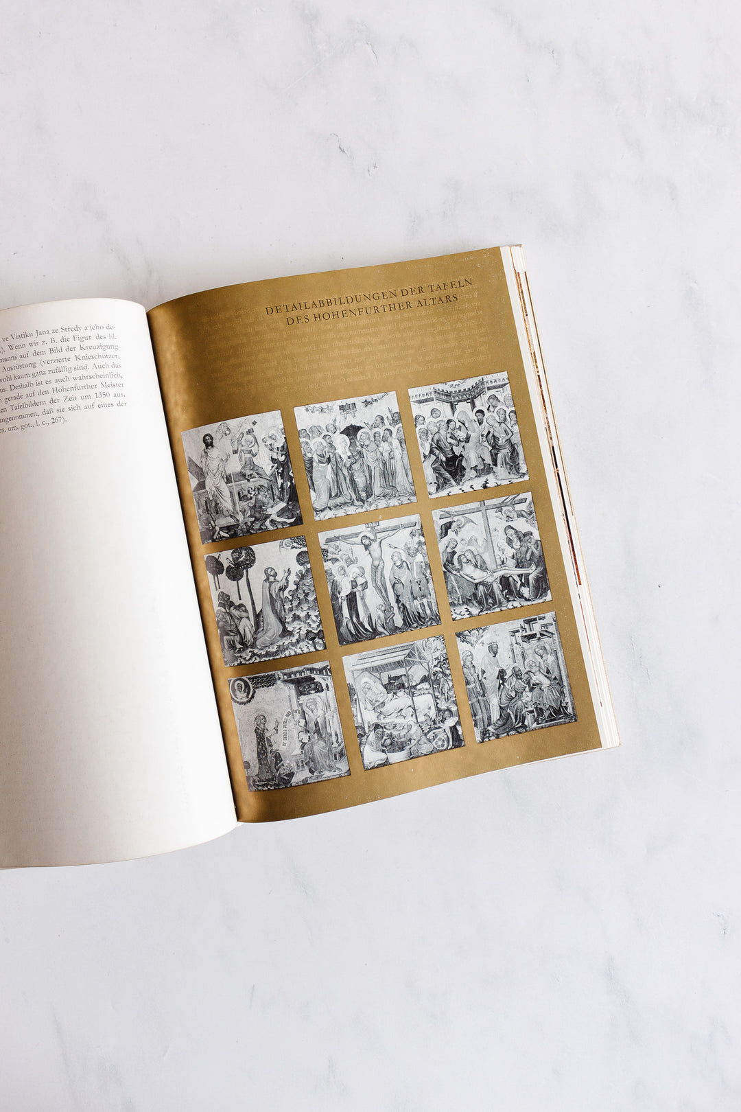 vintage German art book "Der Hohenfurther Meister"