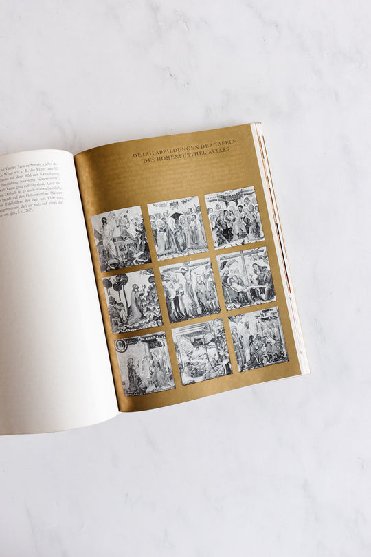 vintage German art book "Der Hohenfurther Meister"