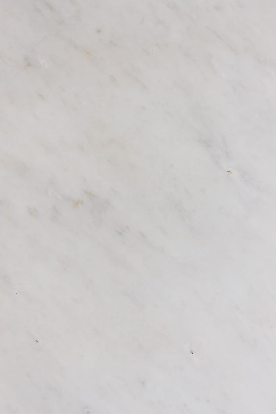 antique french three tier table - wood & marble