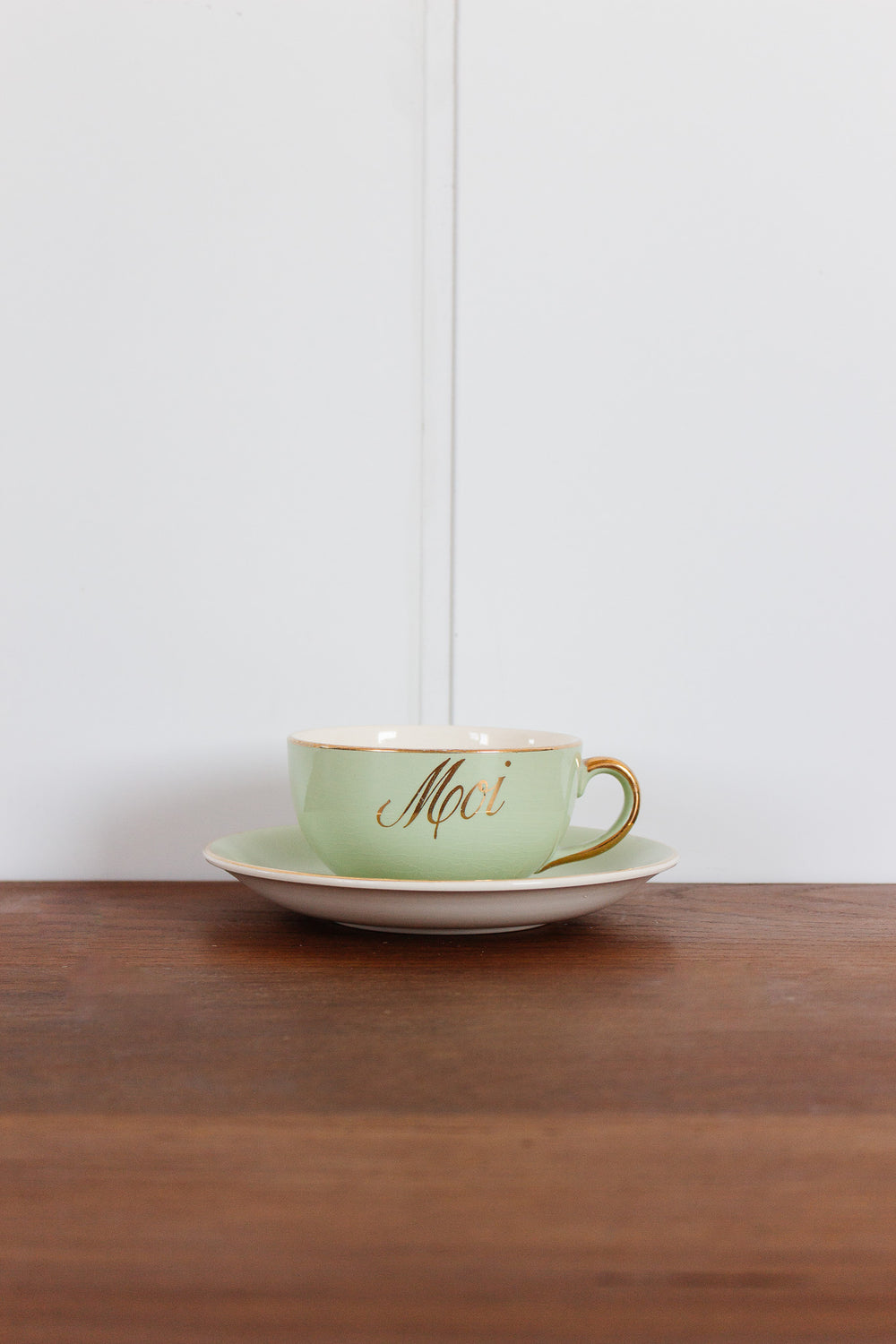 vintage french villeroy & boch "moi" tea cup