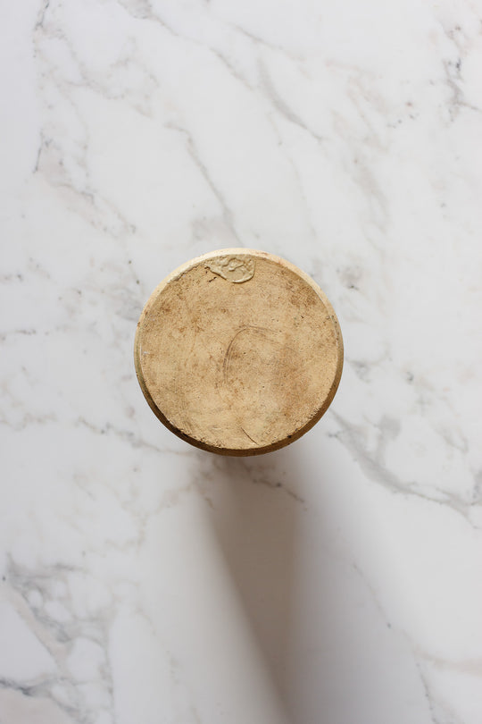 vintage french two-tone pottery