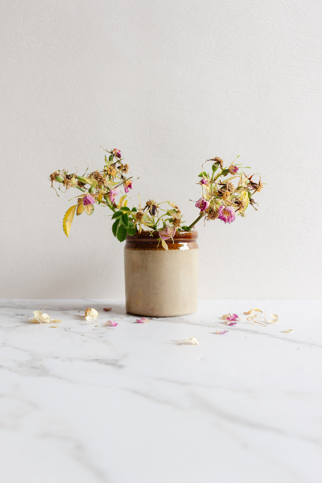 antique english stoneware mustard pot
