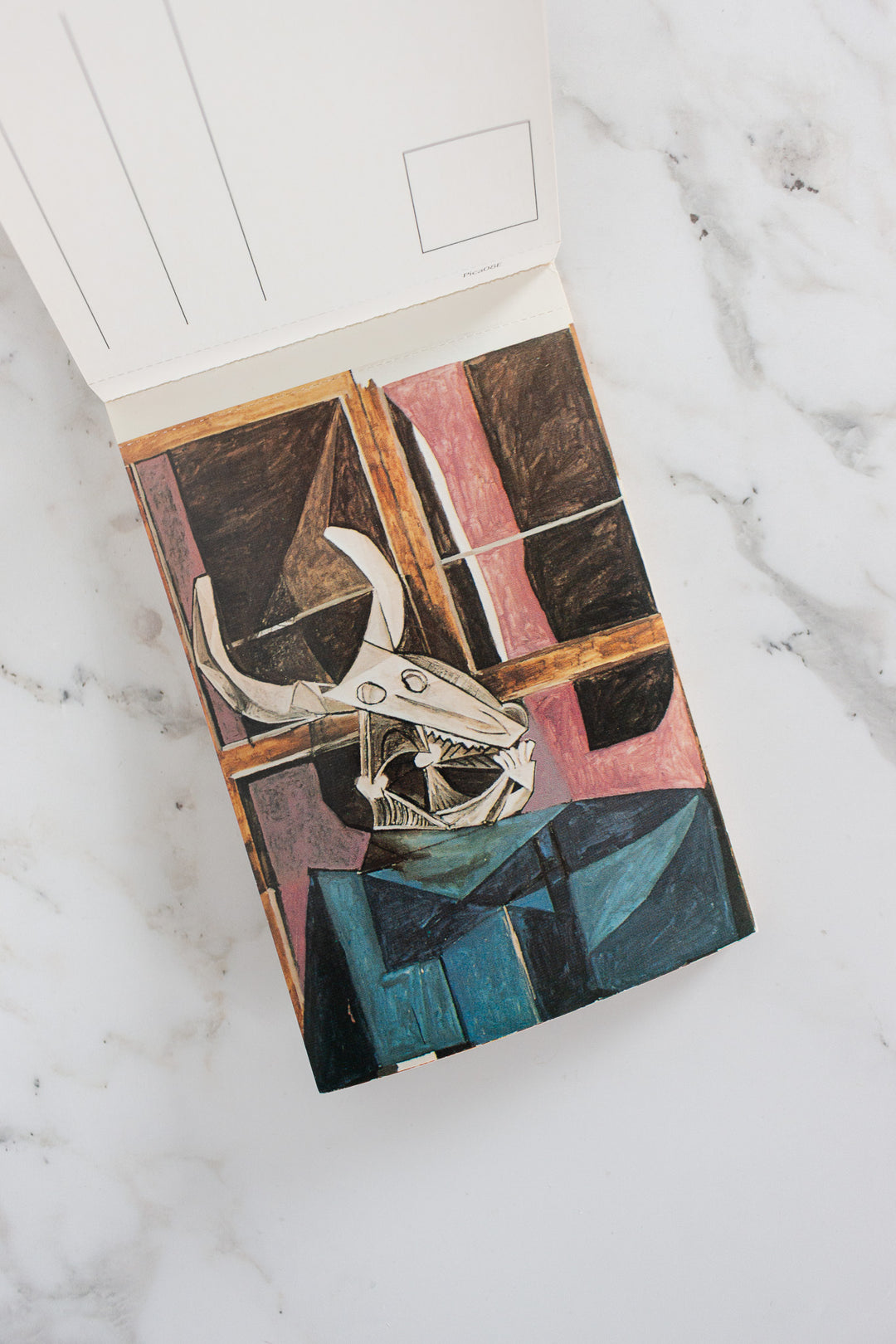 vintage picasso postcards, book of 30