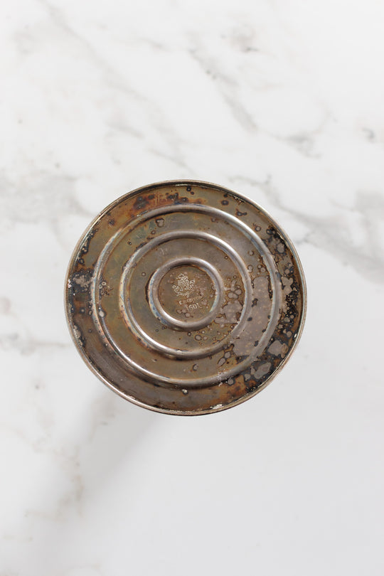 pair of vintage birks regency silverplated candlesticks