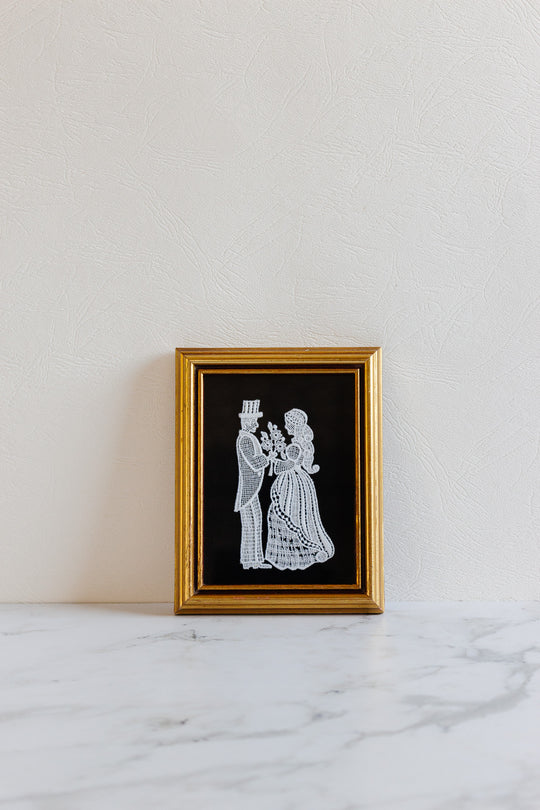 vintage italian dalla lidia merletti d'arte lace art